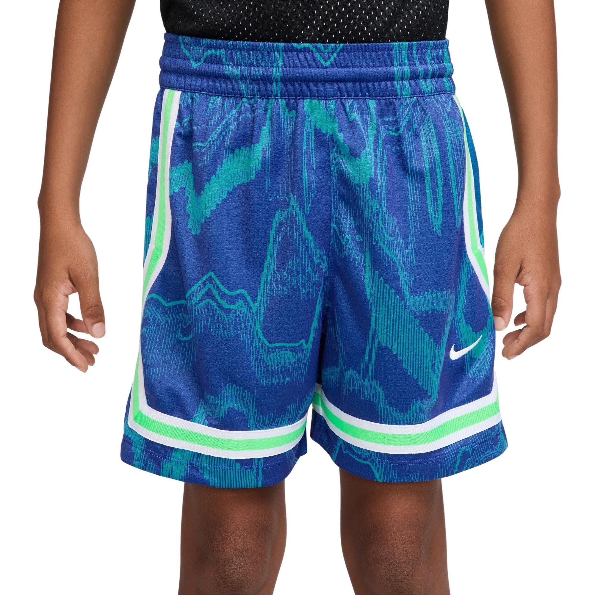 Nike Big Boys' Crossover Dri-FIT Basketball Shorts - BLUE